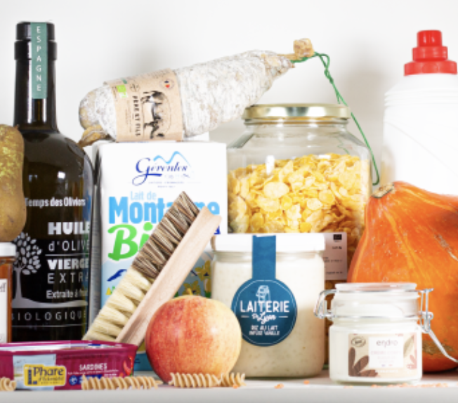 Photo pour illustrer plusieurs produits : ménager, alimentaire, cosmétique