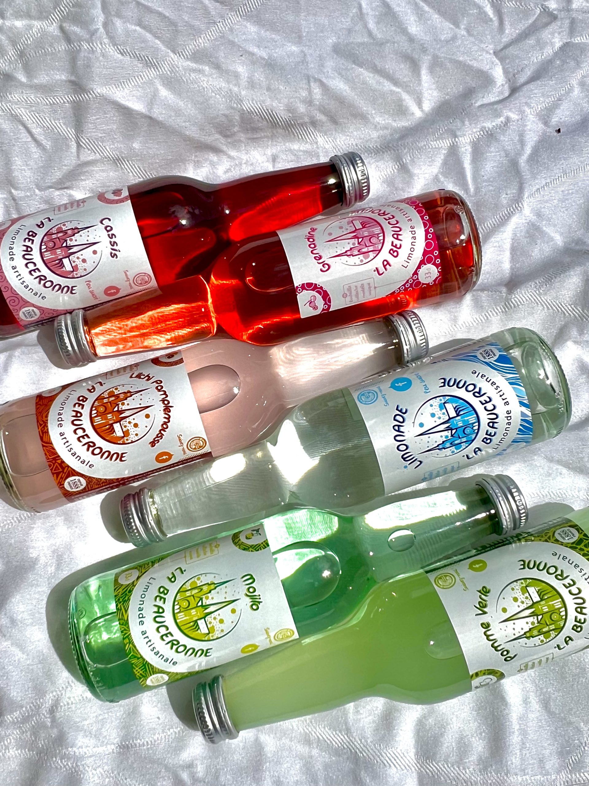 Photo de bouteilles de limonades la beauceronne